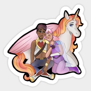 Swiftwind Bow And Glimmer Sticker